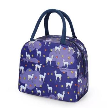 Imagem de Bolsa Térmica Portátil Almoço Piquenique Mamadeira Sucos Água Viagem -