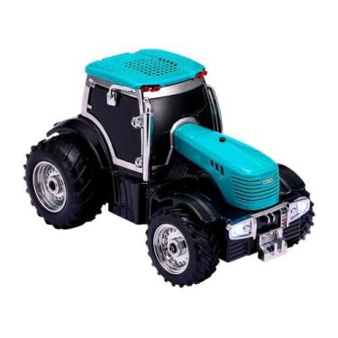Imagem de Caixa Som Trator Multimídia Caixinha Bluetooth Usb Portátil - Xtrad, S