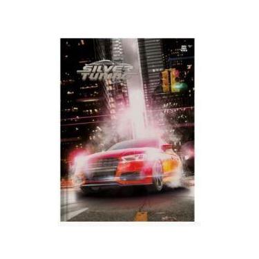 Imagem de Caderno brochura universitário capa dura silver tuning 80f carro verme