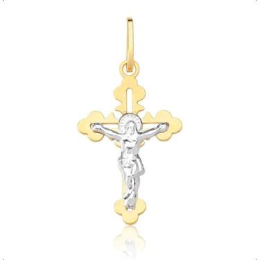 Imagem de Pingente Ouro 18k Cruz Com Cristo - Sofistgold