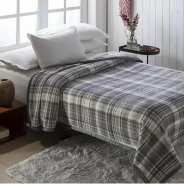 Imagem de Cobertor Casal Dyuri Toque Macio C/Cinta 180x220cm - Jolitex, Madras C