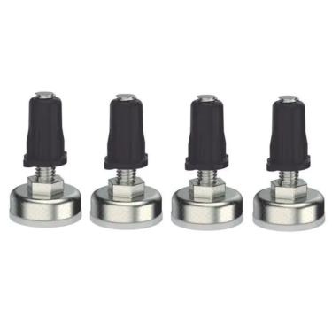 Imagem de Sapata Niveladora para Móveis Soprano 06985.0002.10 Base 32mm em Polímero e Aço Niquela...