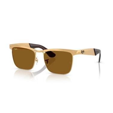 Imagem de Óculos de Sol Wayfarer Deluxe Ouro Ray-Ban