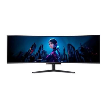Imagem de Monitor Gamer Curvo Acer Predator X49 XBMIPPHUZX, 49" OLED, Dual QHD, 