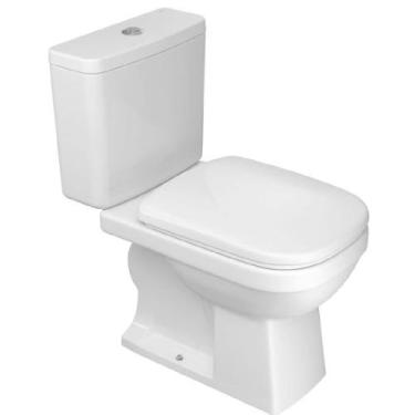 Imagem de Kit Vaso Sanitário com Caixa Acoplada Quadra 3/6 Litros Branco - DECA