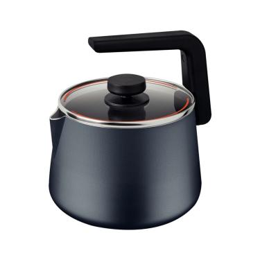 Imagem de Chaleira 28596123 para Fervura em Alumínio com Revestimento Interno e Externo 2,4L Azul Tramontina