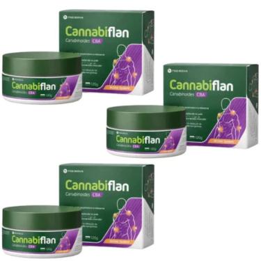 Imagem de Creme Massageador Casa Chick Móveis Cannabiflan Raiz Sativa Relaxante 120g