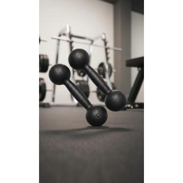 Imagem de Par de Halteres de Ferro Fundido 3kg - Treino Fitness - Congratulation