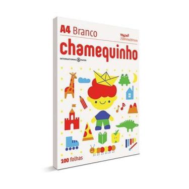 Imagem de Papel Sulfite A4 Chamex Chamequinho A4 50 X 100 Folhas para Escritório