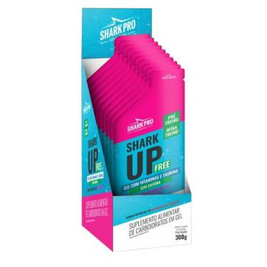 Imagem de Kit c/10 Carbogel Gel Energético Tutti Frutti Shark UP 30g - Shark Pro