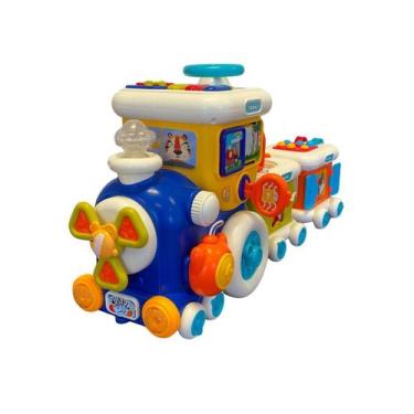 Imagem de Brinquedo Interativo Trem para Crianças com Música Montessori - Custom