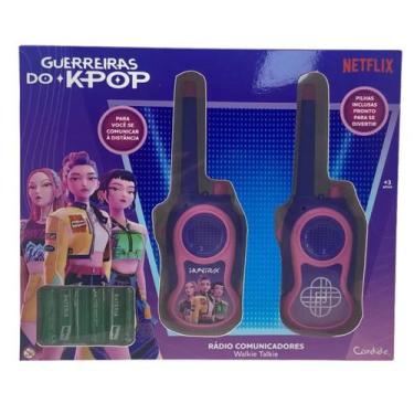 Imagem de Rádio Comunicadores Walkie Talkie Infantil Guerreiras do K-Pop Candide
