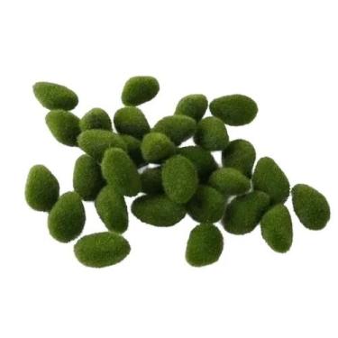 Imagem de Enfeite Para Aquário Pedra Pedra Musgo 4 Unidades - Topmixshop