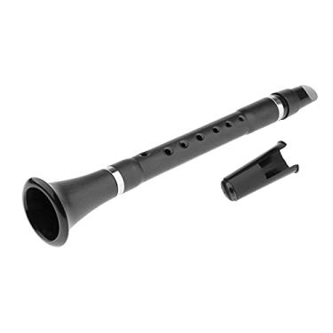 Imagem de Fancyes Clarinete plano de metal B em baquelite para trabalho manual preto com bolsa de armazenamento instrumentos musicais