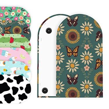 Imagem de levolpe Mini Tábua Portátil de Passar Roupa - Scrapbook Patchwork - Madeira Multicolorido