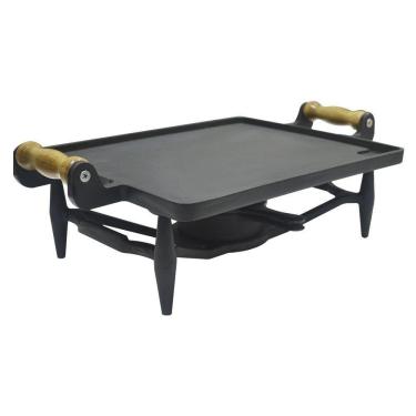 Imagem de Rechaud Venâncio de Ferro Fundido 30 cm x 25 cm Rrlfv