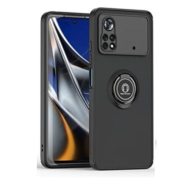 Imagem de Capa Protetora com Anel para o POXO X4 Pro 5G (Preto)