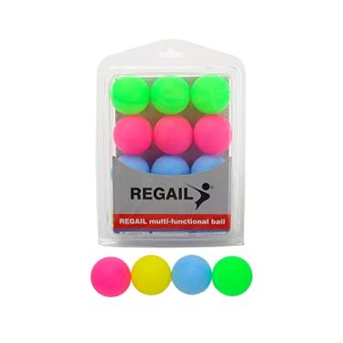 Amosfun 100 peças bolas coloridas de ping pong abertas bolas de