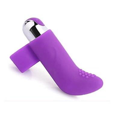 Imagem de Vibrador Dedo 10 Velocidades de Vibração Carregamento USB Estimulação Sexuais Clitóris e Ponto G Massageador Erótico Zatla