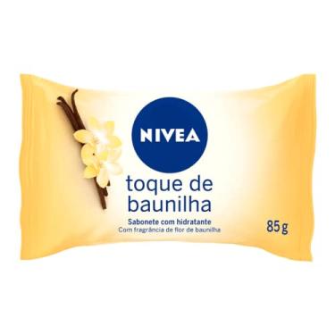 Imagem de NIVEA Sabonete em Barra Baunilha - Limpa e cuida da pele, fragrância suave, espuma cremosa, hidratação e maciez - 85g