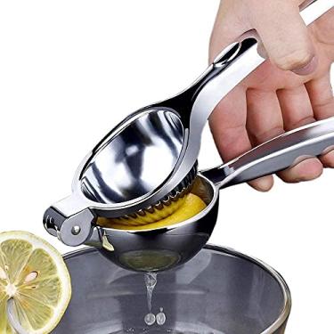 Imagem de MIHAO - Espremedor de Limão - Aço Inoxidável - Antiferrugem e Durável, Fácil de Extrair Todo o Suco de Limão/Cítrico, Adequado para Casa, Bar