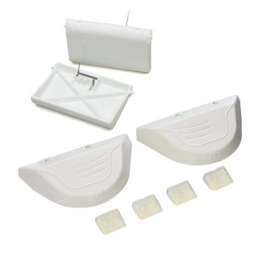 Imagem de Kit de reposição de limpeza de piscina ATIE AXW350 para limpadores de piscina Hayward (inclui kit de aba frontal e real AXV434WHP, kit de 2 asas AXV604WHP e sapatos de 4 cápsulas AXV414P)
