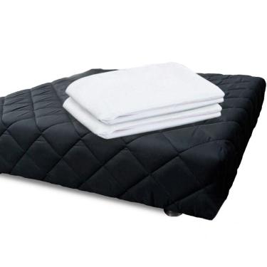 Imagem de Kit 2 Lençol Impermeável Para Caminha Pet De Cachorro 50x50x10cm - bf Colchões 