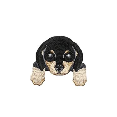 Imagem de 1 peça bonito Chihuahua Shiba cachorro patch roupas de bebê mochila decoração pequeno emblema aplique ferro em tecido adesivos bordados bonitos emblemas-estampagem transferência de calor design legal logotipo DIY camiseta, bolsa, chapéu
