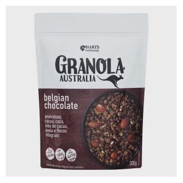 Imagem de Granola com Chocolate Belga australian harts 300g kit c/ 2 unidades