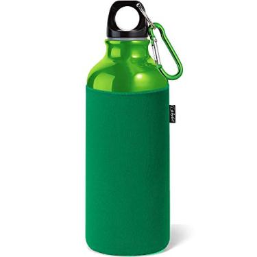 Imagem de Garrafa Squeeze Sport 500 ml com Luva Térmica TopGet Verde