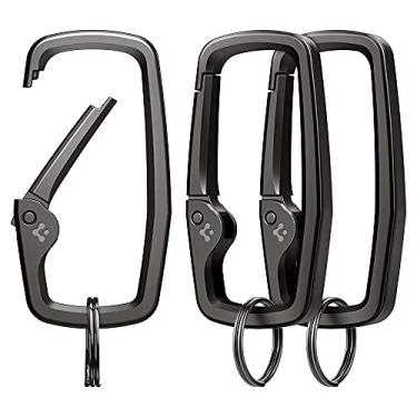 Imagem de Spigen Life EDC Carabiner Spigen Clips Carabiner Robusto Tipo 3 Pacote Pesado
