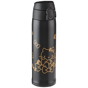Imagem de Zojirushi Caneca isolada a vácuo de aço inoxidável SM-TA48KTBA, 473 ml, Hello Kitty, preta