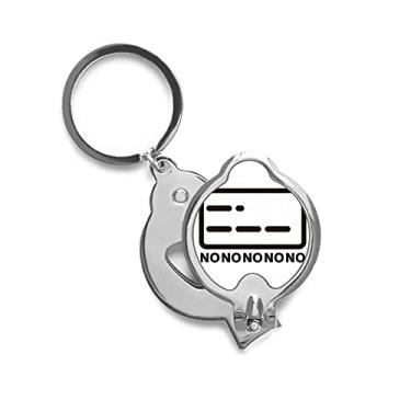 Imagem de Cortador de unhas de dedo não pontilhado em aço inoxidável