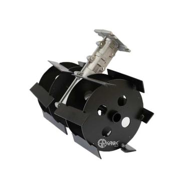 Imagem de Kit 1 Enxada Rotativa 1 MotoPoda 2 Tubo Eixo Cardan 26mm 9 Estrias