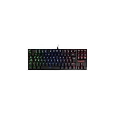 Imagem de Teclado Mecânico Gamer Redragon Kumara, Anti-Ghosting, RGB, Switch Outemu Blue, ABNT2, Preto, PT - K552RGB-1 (PT-BLUE)