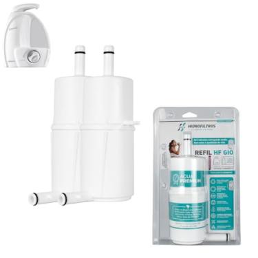 Imagem de Kit 2 Refil Filtro Carvão Compatível C/Purificador Bica Móvel Gioviale Lorenzetti