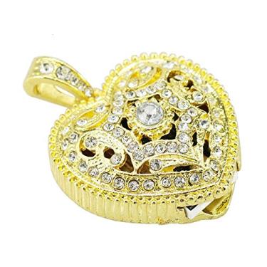 Imagem de 32 GB Ouro Metal Modelo Coração USB Flash Drive USB Stick PenDrive USB Flash Drives Memory Stick U Disk USB Flash Drive