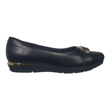 Imagem de Sapato Feminino Piccadilly 147190 Anabela Confortável