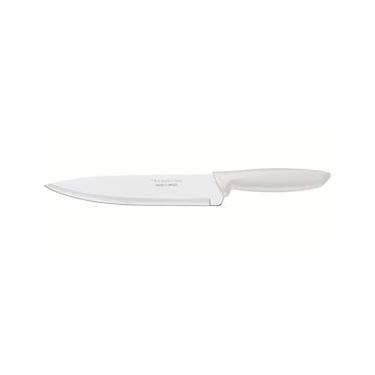Imagem de Faca 8" Chef Tramontina Plenus em Aço Inox - Off-White