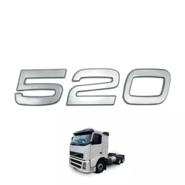 Imagem de EMBLEMA LATERAL PLASTICO 520 FH 520 2004 ATE 2009