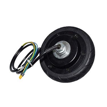 Imagem de Rodas de substituição de scooter, trotinete elétrica, motor de mobilidade de scooter de 5,5 polegadas ímã permanente de alto desempenho motor de tração dianteira sem escovas, adequado para mini