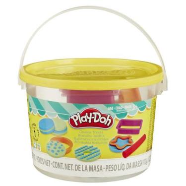 Imagem de Brinquedo Massinha De Modelar Play-Doh Mini Balde Biscoitos - Hasbro
