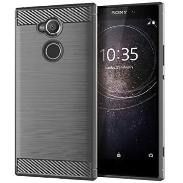 Imagem de Capa SONY Xperia XA2 Ultra, com sensação macia, proteção total, anti-arranhões e impressões digitais + capa resistente a arranhões para celular SONY Xperia XA2 Ultra