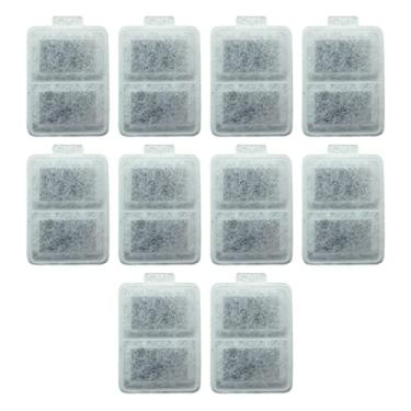 Imagem de PET STANDARD Filtro de água pequeno de substituição compatível com fonte automática Whisker City® para animais de estimação, pacote com 10