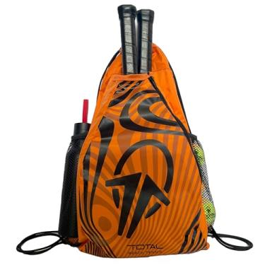 Imagem de Mochila Bolsa Raqueteira Beach Tennis - Cor Laranja