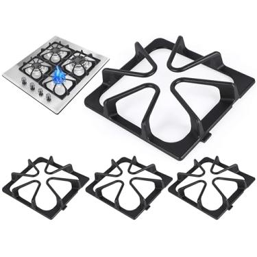 Imagem de Polar Tangro W10447925 Grelha de fogão a gás para peças de queimador Whirlpool, compatível com Maytag, Amana, Inglis, Kirkland, Kenmore etc., conjunto de rack de grade de queimador a gás, grelha de