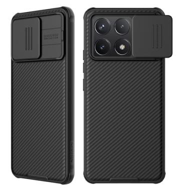 Imagem de WVOZWWO Capa para Xiaomi redmi K70 Pro/Poco F6 Pro 5G, capa protetora fina com protetor de câmera PC rígido TPU capa de telefone fina antiarranhões para Xiaomi Poco F6 Pro 5G/Redmi K70 (Poco F6Pro