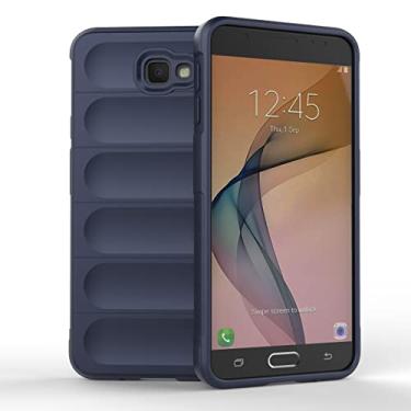 Imagem de Capa para Samsung Galaxy J7 Prime, capa macia para celular TPU para Samsung SM-G611M/DS Galaxy J7 Prime 2 / SM-G611FF/DS SM-G611MT/DS/SM-G610F/DS Capa vermelha