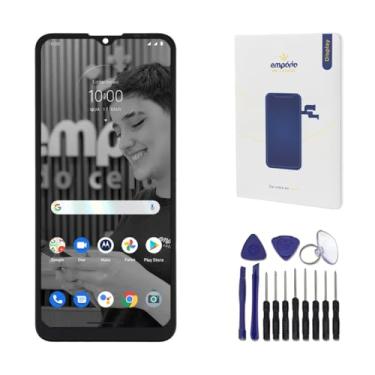 Imagem de Tela Display Frontal Compatível Moto G9 Plus Xt2087 Empório Premium Preto