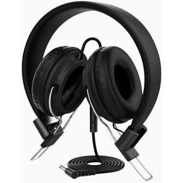 Imagem de Fone De Ouvido Infantil Com Fio Headset Infantil Com Fio PRETO/BRANCO/VERMELHO (Vermelho)